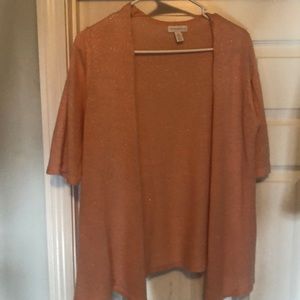 Charter Clup peach cardigan